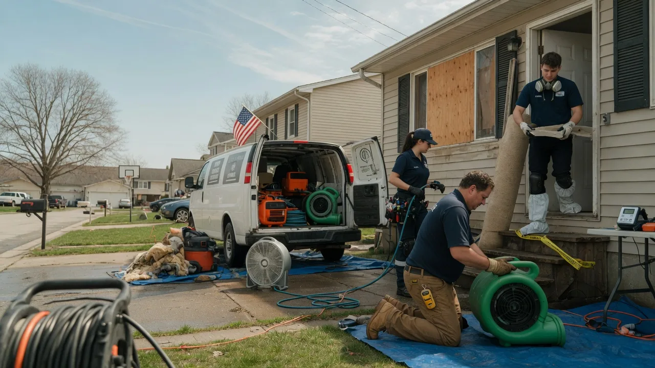 Water Damage Restoration in West Forks, ME near me